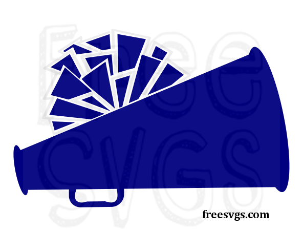 Free Megaphone SVG Cut File