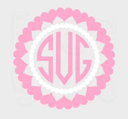 Hearts Pearls Free Svg File Free Svgs