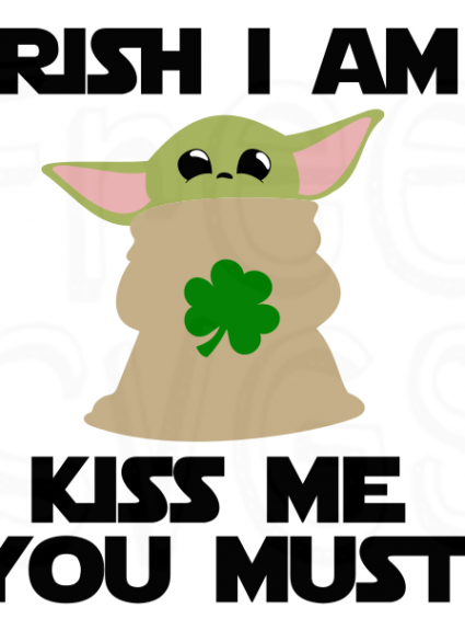 St. Patrick’s Yoda Free SVG File
