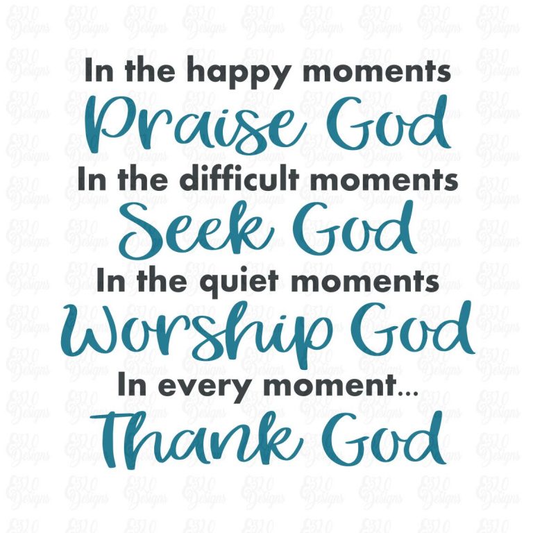 God Moments Free SVG File - Free SVG Cut Files