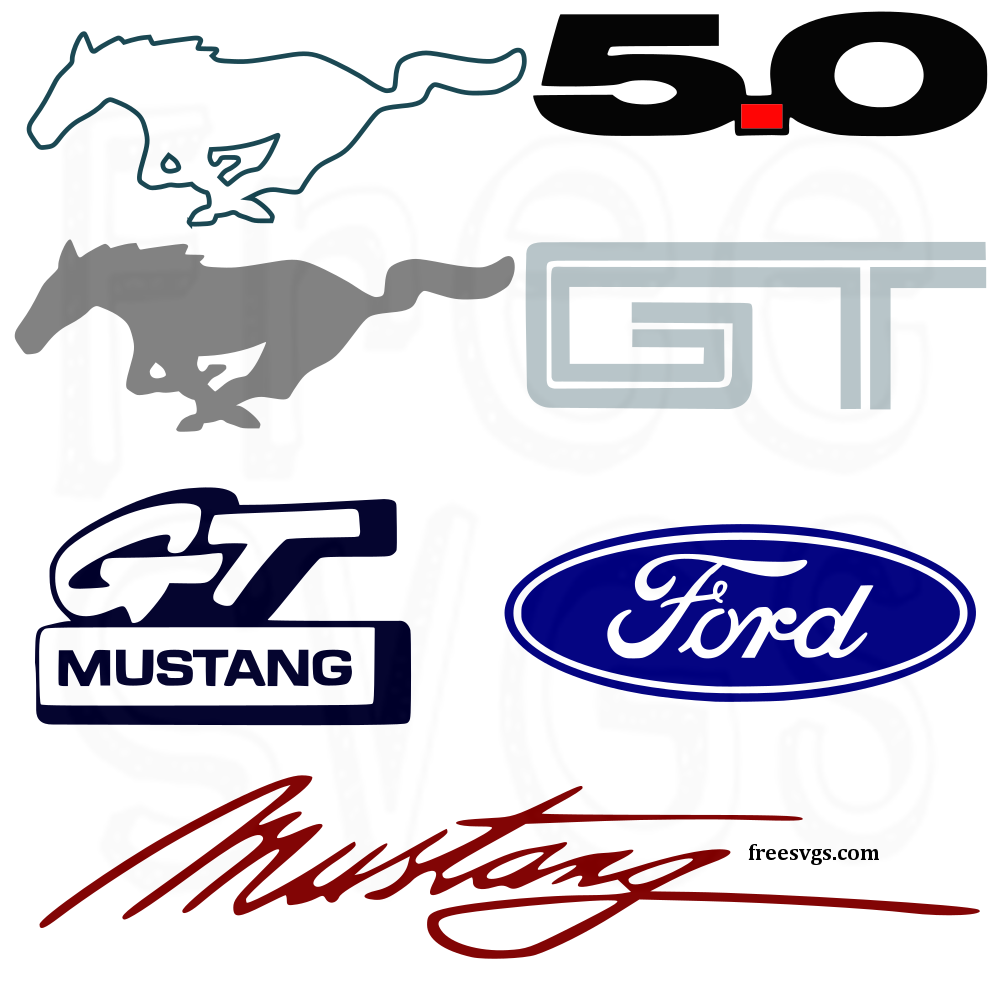 69 Mustang Svg