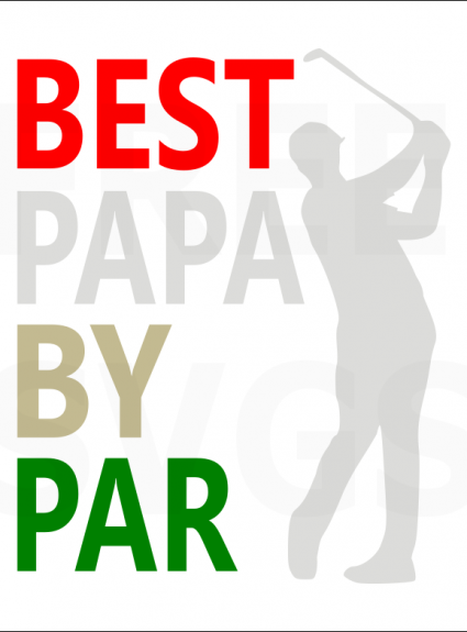 Best Papa by Par FREE SVG File