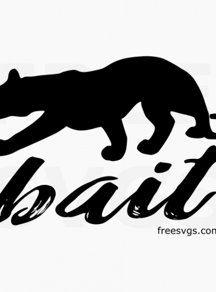 Cougar Bait FREE SVG File