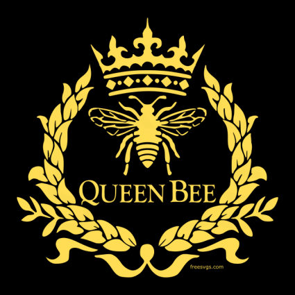 Free Printable Queen Bee Svg