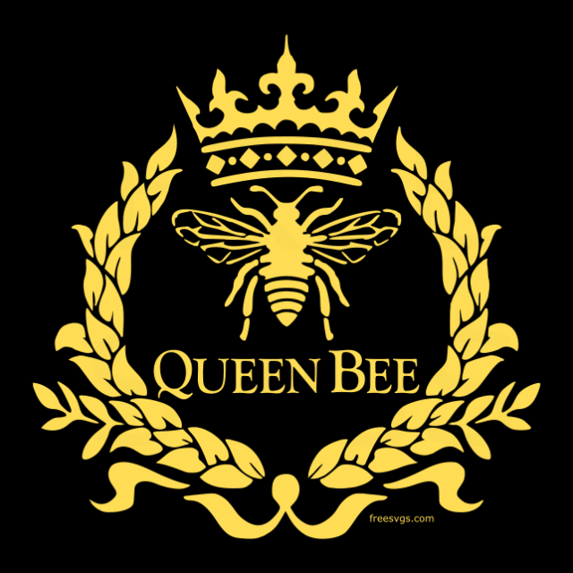 Queen Bee Free Svg File Free Svgs