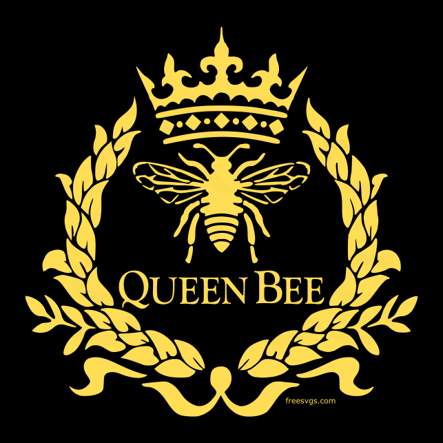 Queen Bee Svg Cut File Design For Cricut Cameo Bumble Bee Etsy | My XXX ...