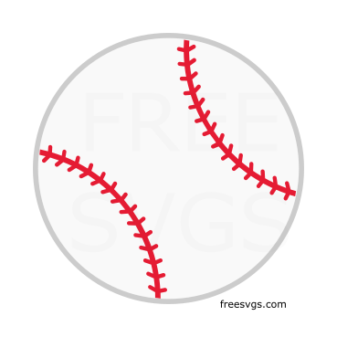 Baseball Free SVG File