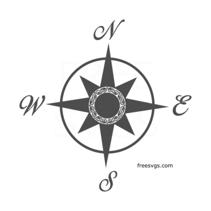 Compass Free SVG File - Free SVG Cut Files