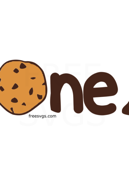 One Cookie Free SVG File