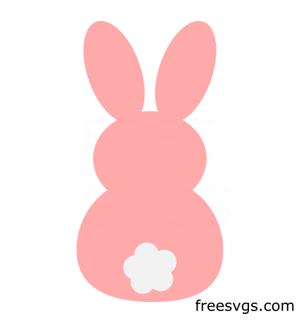 Bunny Free SVG Cut File
