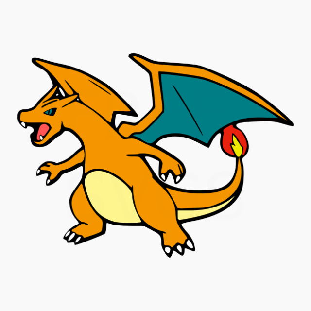 Charizard Free SVG File - Free SVG Cut Files