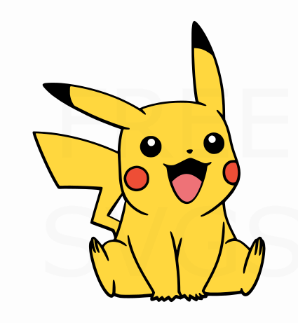 Pikachuw/party-popper Svg Png Jpg Files. Cartoon Anime Poke -  Norway