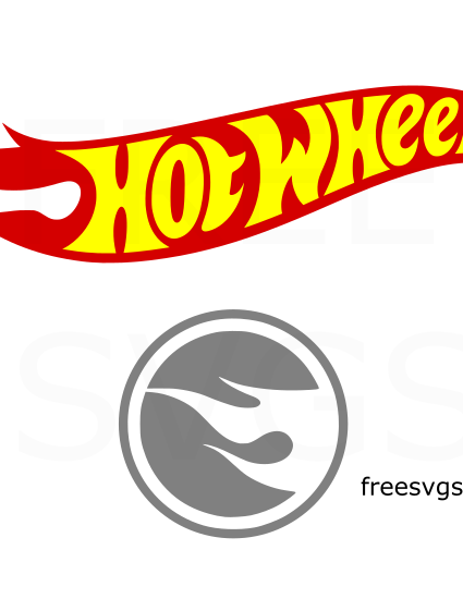 Free Hot Wheels Logo SVG Cut File
