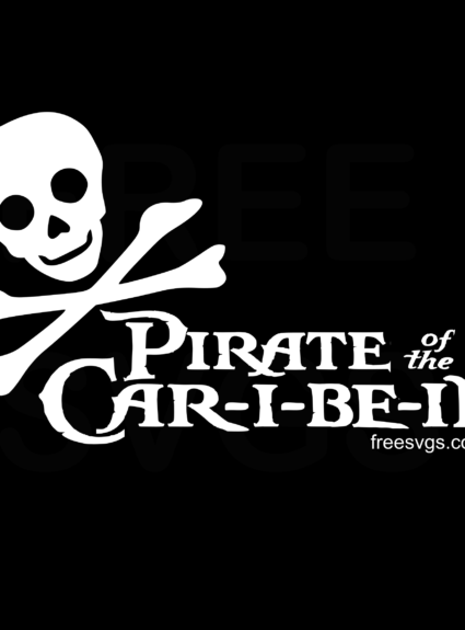 Pirate of The Car I Be In SVG File