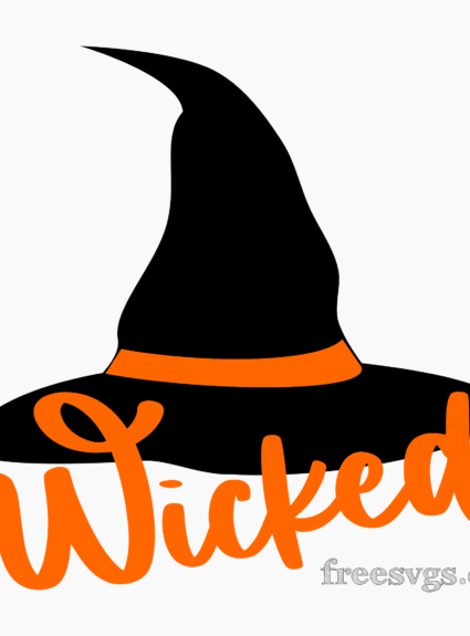 Wicked Witch Hat SVG for FREE