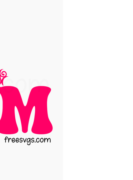 Mom Queen Crown FREE SVG File