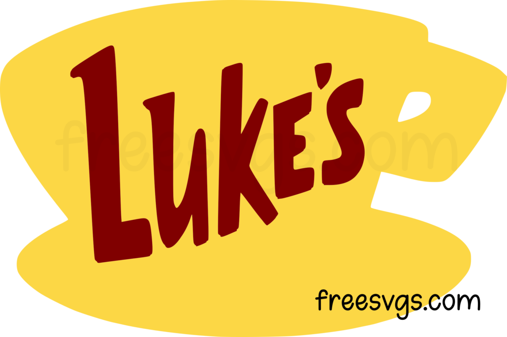 Luke's Diner SVG For Free - SVG Cut Files for Free