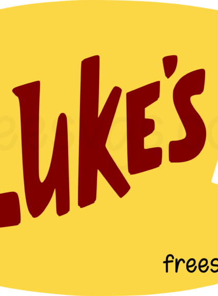 Luke’s Diner SVG For Free